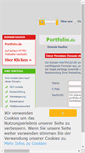 Mobile Screenshot of portfolio.de