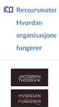 Mobile Screenshot of fforganisasjoner.portfolio.no